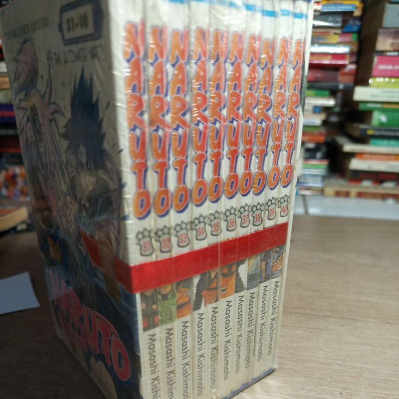 Komik Naruto 31-40 Set Box Segel