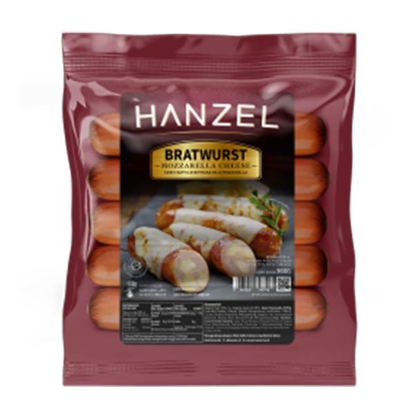 

HANZEL BRATWURST CHEESE 360gr