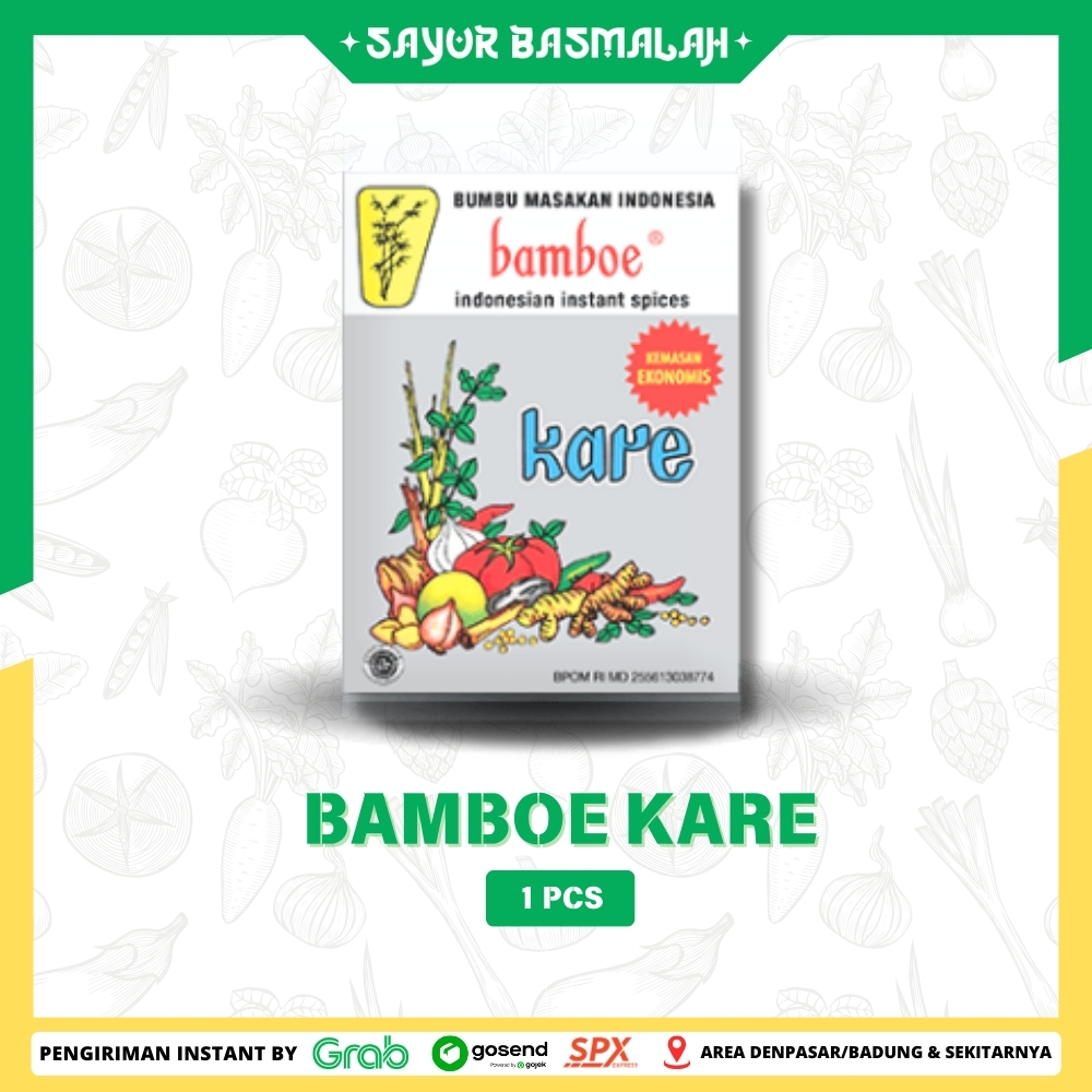 

Bamboe Kare 1pcs - Sayur Basmalah