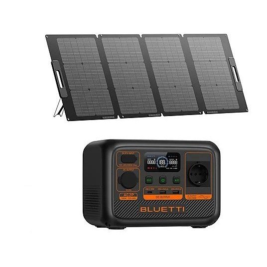 BLUETTI AC2P Portable Power Station | 300W 230,4Wh + Solar Panel MP200