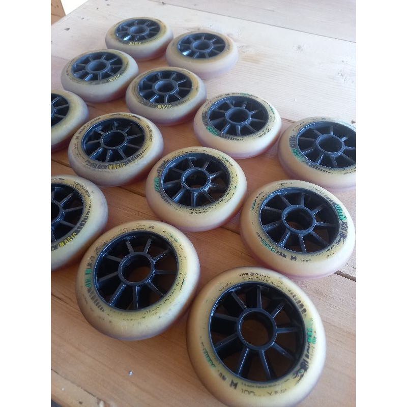 Roda sepatu roda mpc black magic 100mm firm & Xfirm