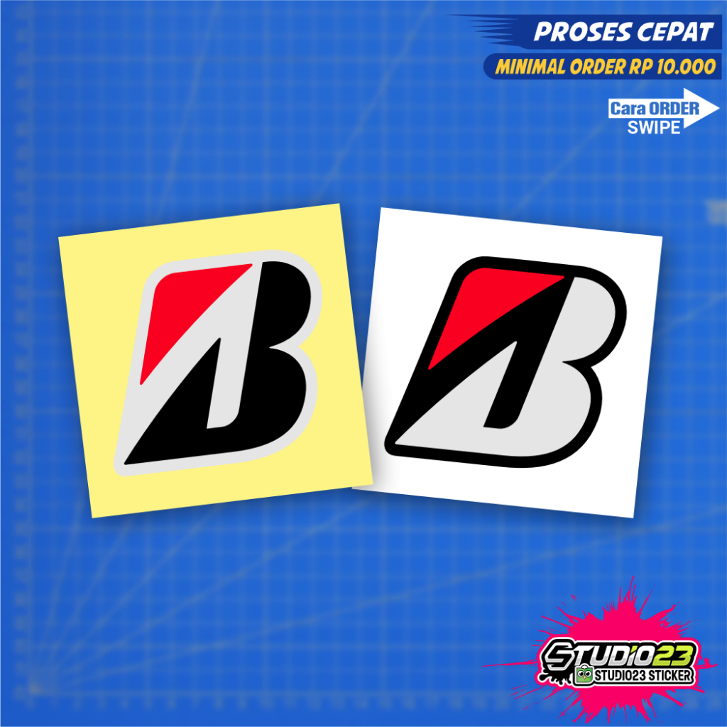 

Stiker Bridgest0ne Logo cutting sticker