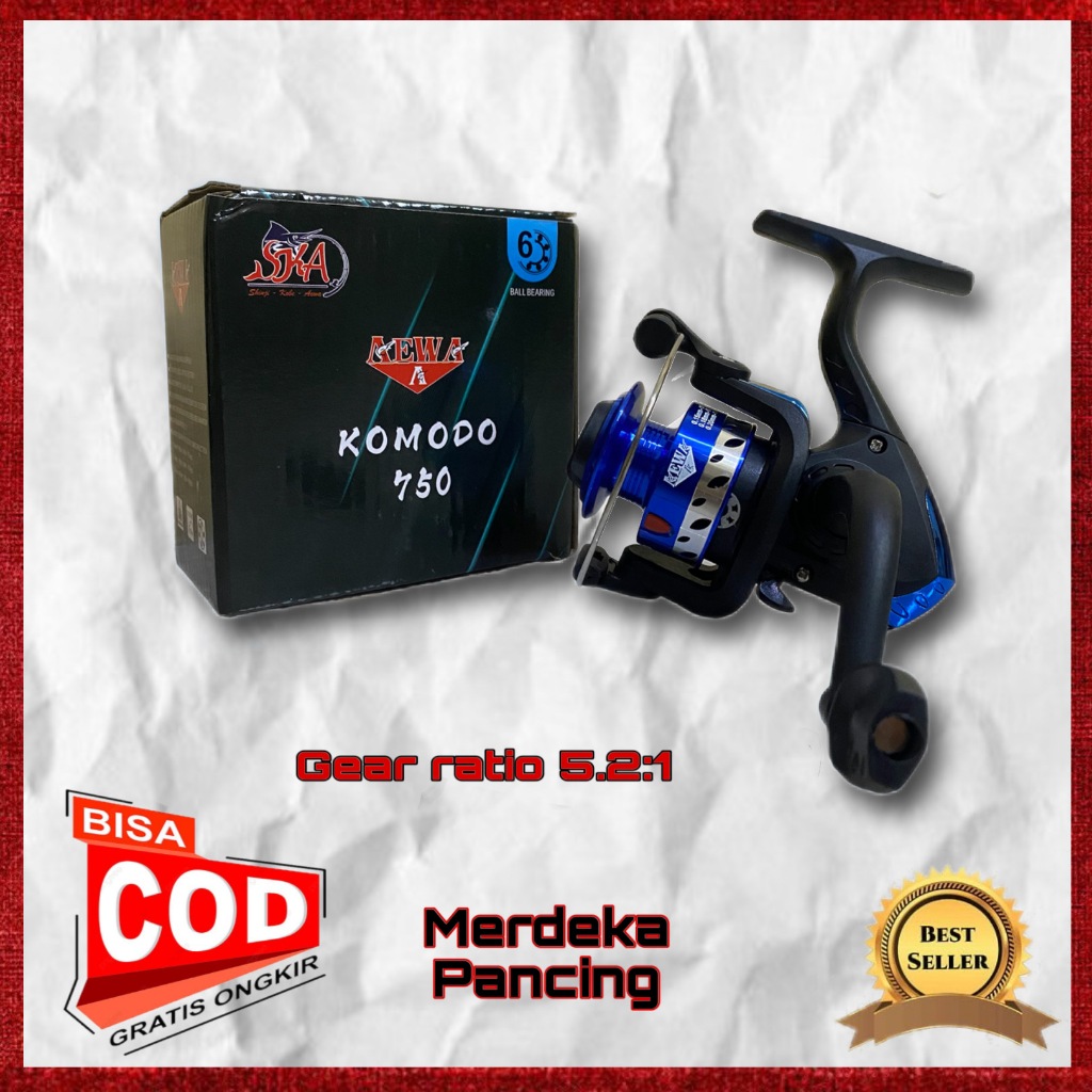 rell pancing komodo 750 spoll besi berkualitas