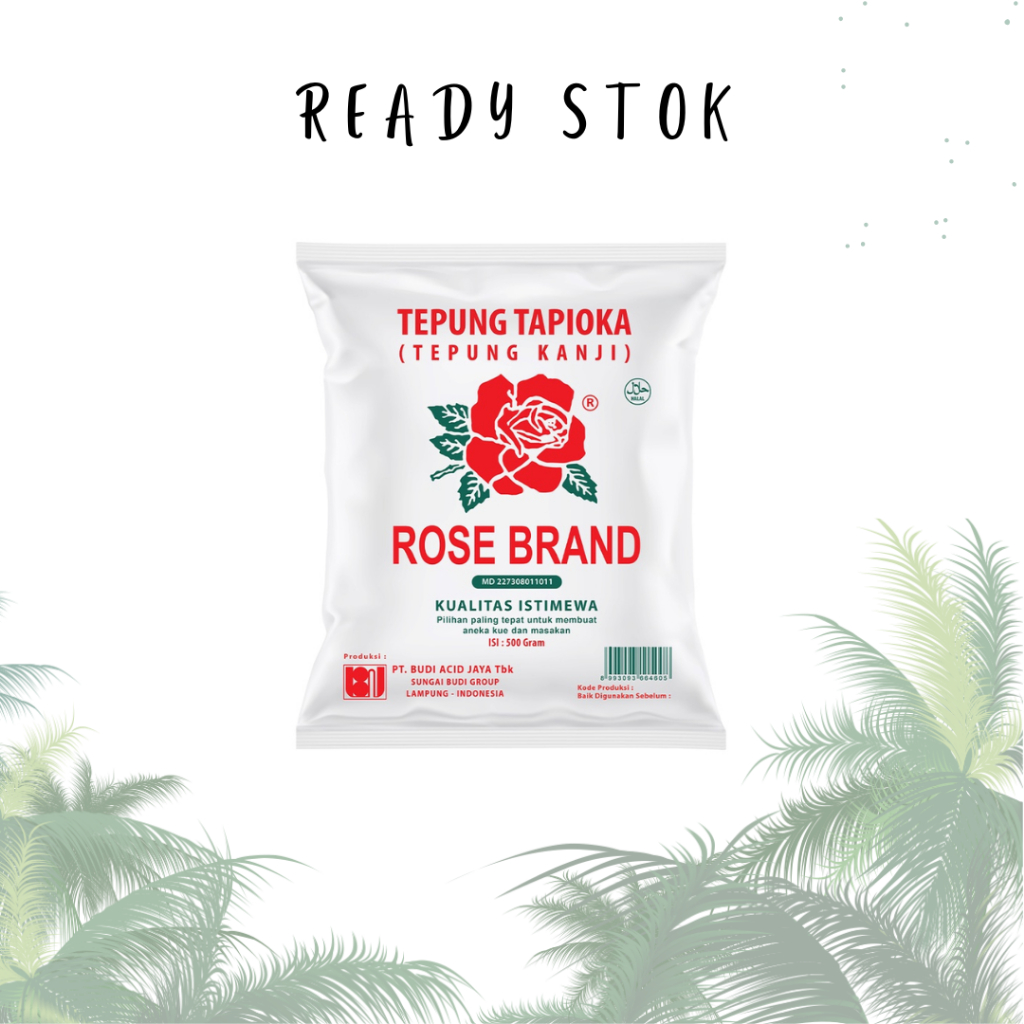 

Tepung Tapioka Rosebrand 500gram (PCS)