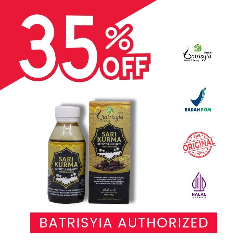 

Batrisyia Sari Kurma & Madu Teweul (Batrisyia Kurmate) 120gr