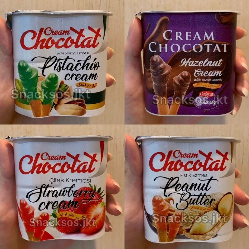 

DOGTAT CREAM CHOCOTAT HAZELNUT// PISTACHIO// PEANUT BUTTER// STRAWBERY// NYAM NYAM TURKI