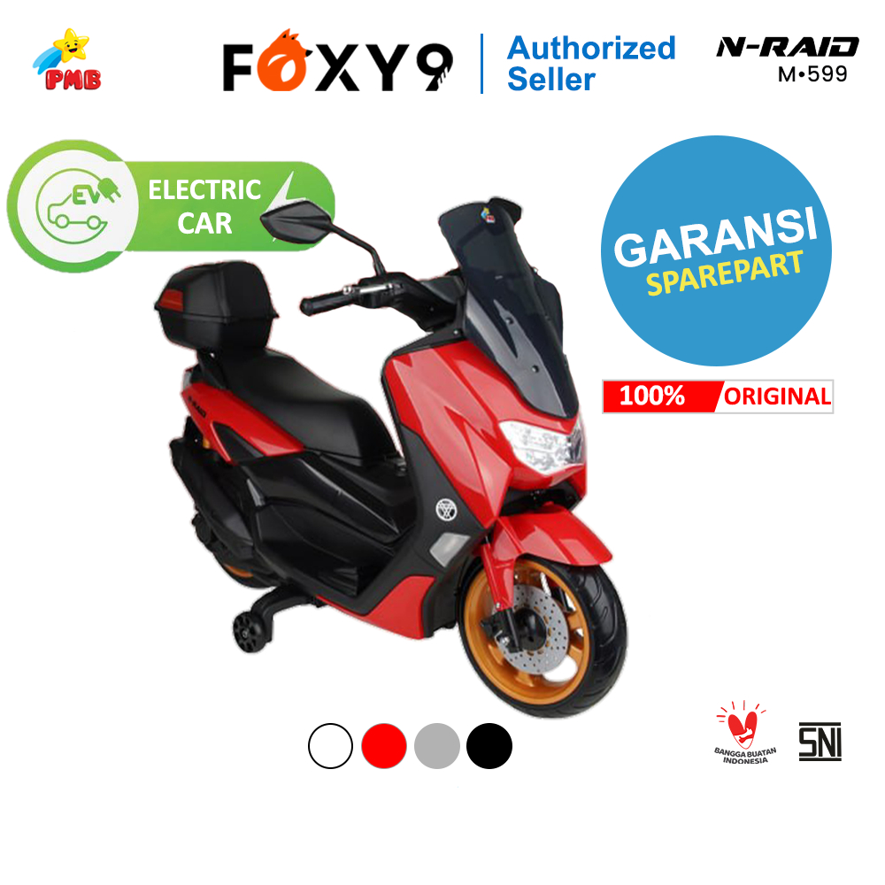 Motor Aki Anak Besar PMB M599 RAID Mainan Motor Anak