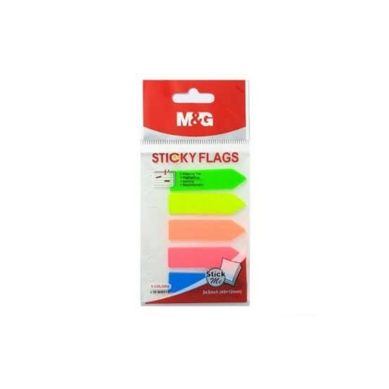 

STICKY NOTES YS-99 45mmx12mm M&G / MEMO TEMPEL M&G / INDEX MARK PLASTIK YS99 / PENANDA HALAMAN