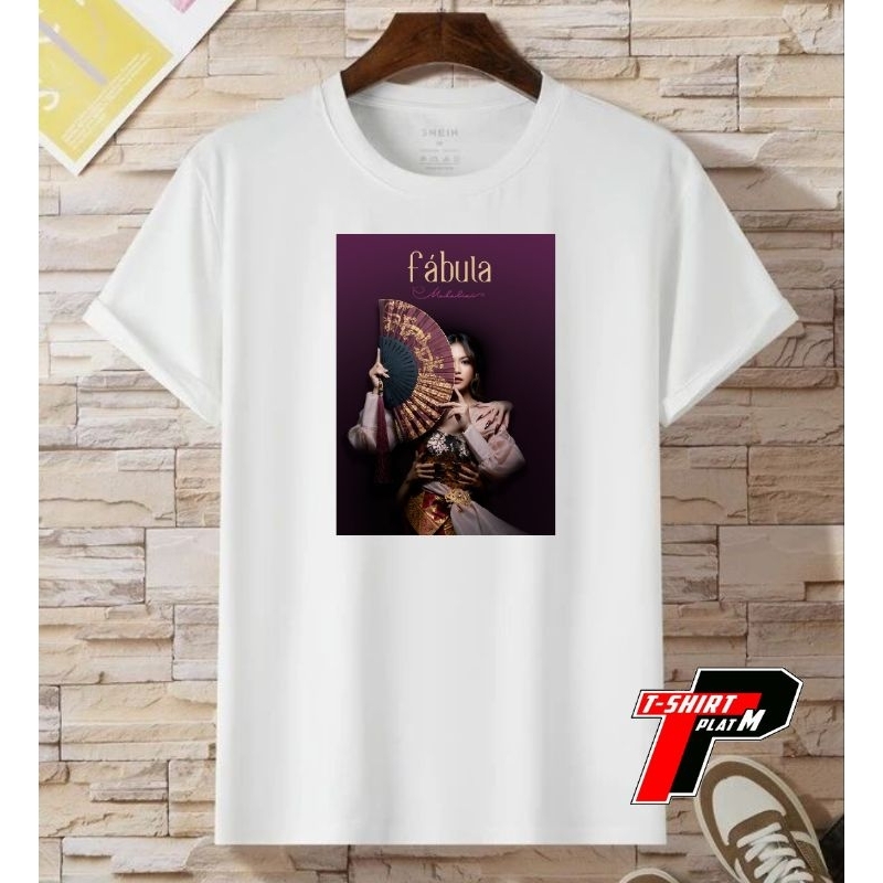 Kaos Mahalini Fabula Semi Cotton 30s