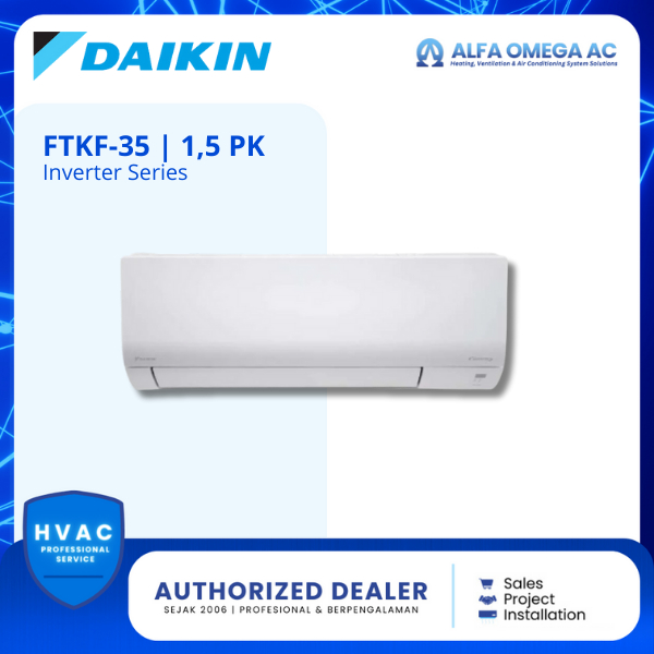 AC DAIKIN SPLIT INVERTER 1.5 PK FTKF 35 AV  | AC DAIKIN  SPLIT 1.5 PK INVERTER FTKF 35 AV | AC DAIKI