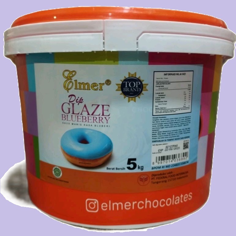 

PROMO Glaze Elmer BLUBERRY (per Pail 5KG)