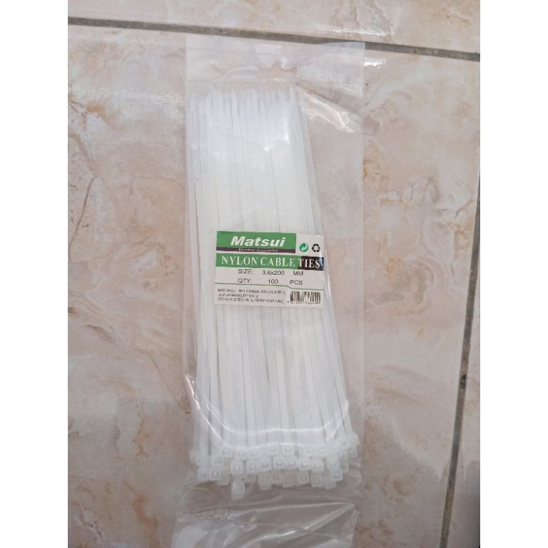 

Matsui Nylon cable ties/kabel ties