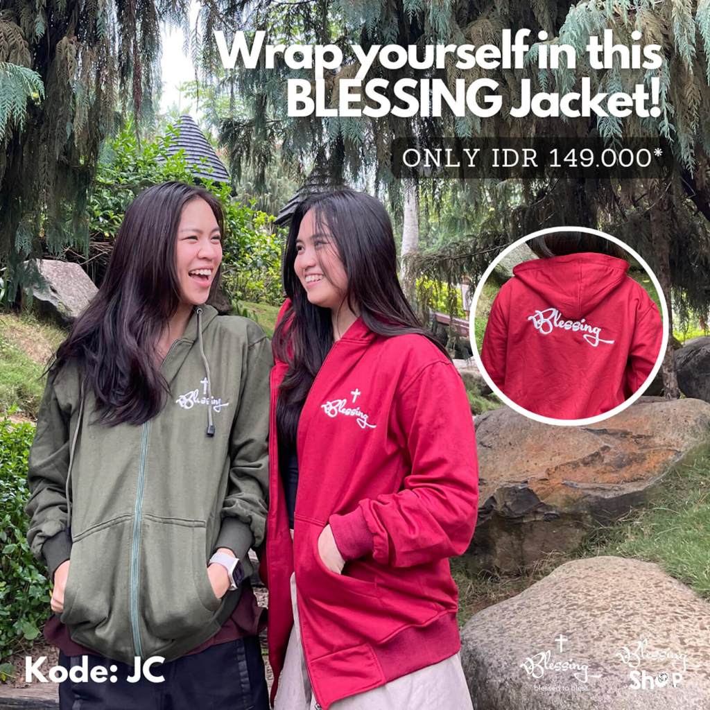 JAKET ROHANI KRISTEN SAHABAT BLESSING