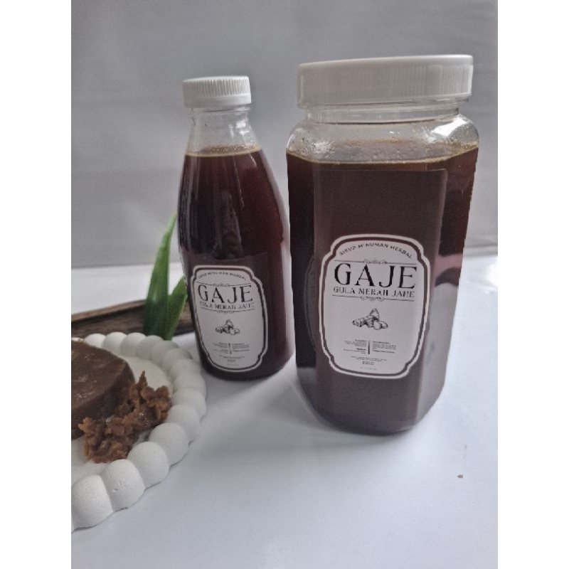 

GAJE - Gula Merah Jahe 350ml (Sirup Minuman Herbal)