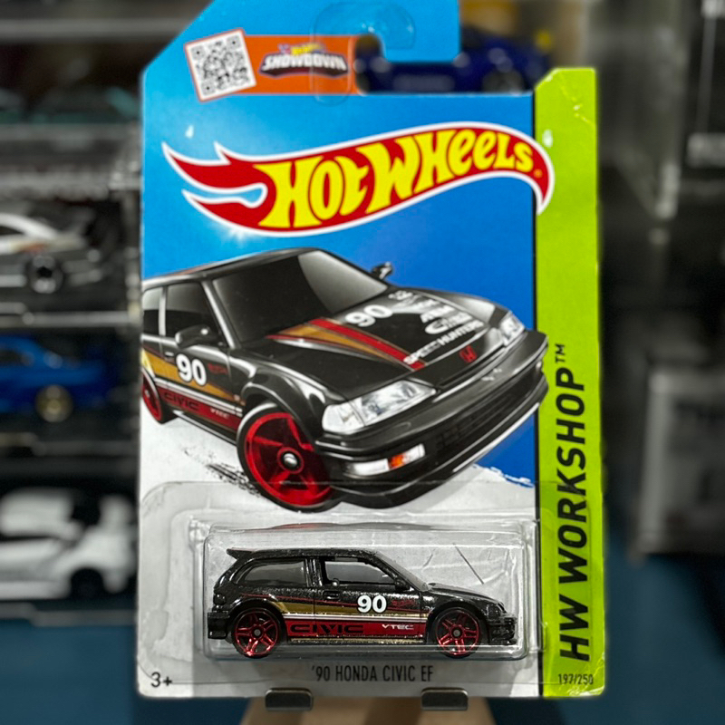 Hot Wheels ‘90 Honda Civic EF Black | HW Workshop | HOTWHEELS