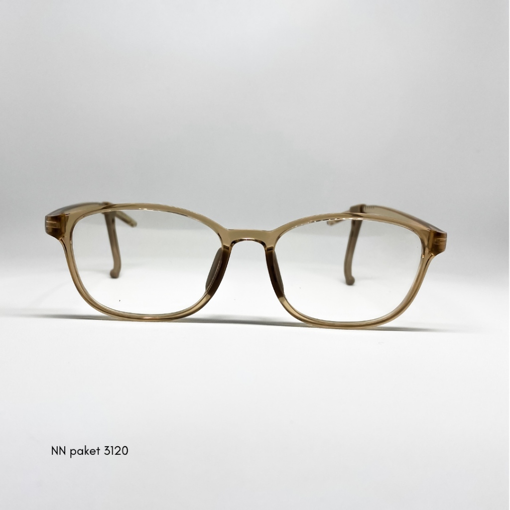 SuperEye Optic - Kacamata NN PAKET 3120 Include Lensa bisa req Minus/Plus/Silinder kacamata kotak pr