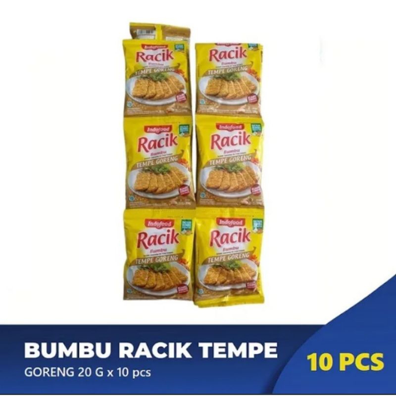 

Indofood Bumbu Racik Sachet 1 renceng ( isi 10pcs)