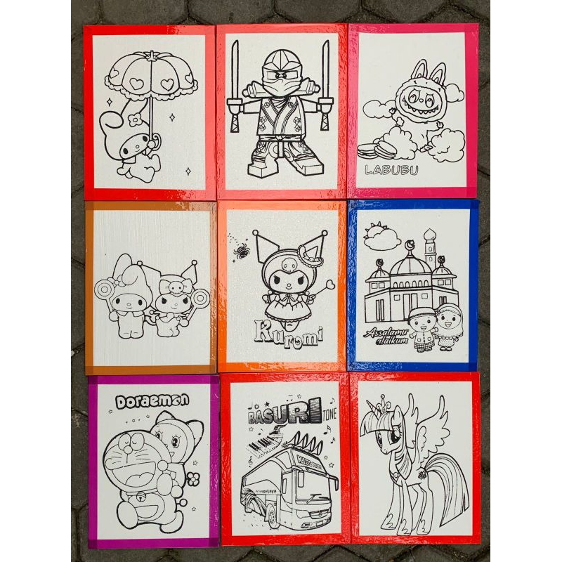 

Paket styrofoam lukis isi 30pcs ukuran 30x40x1 list lakban