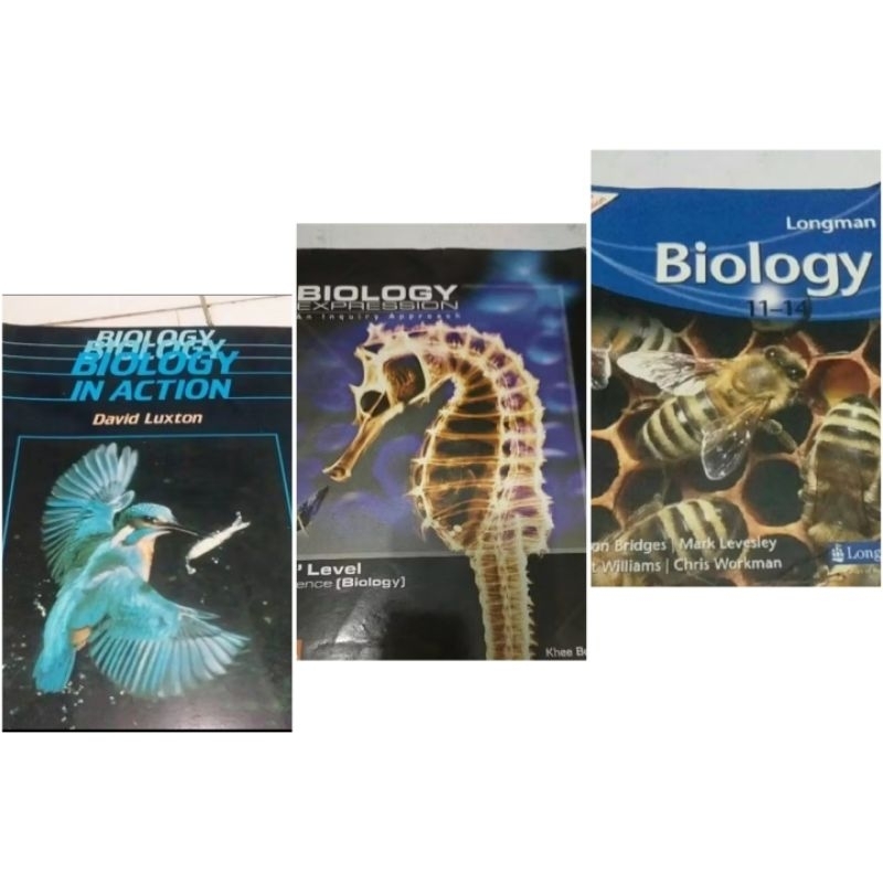 Original LONGMAN BIOLOGY 11- 14. Biology expression n level.  Biology action