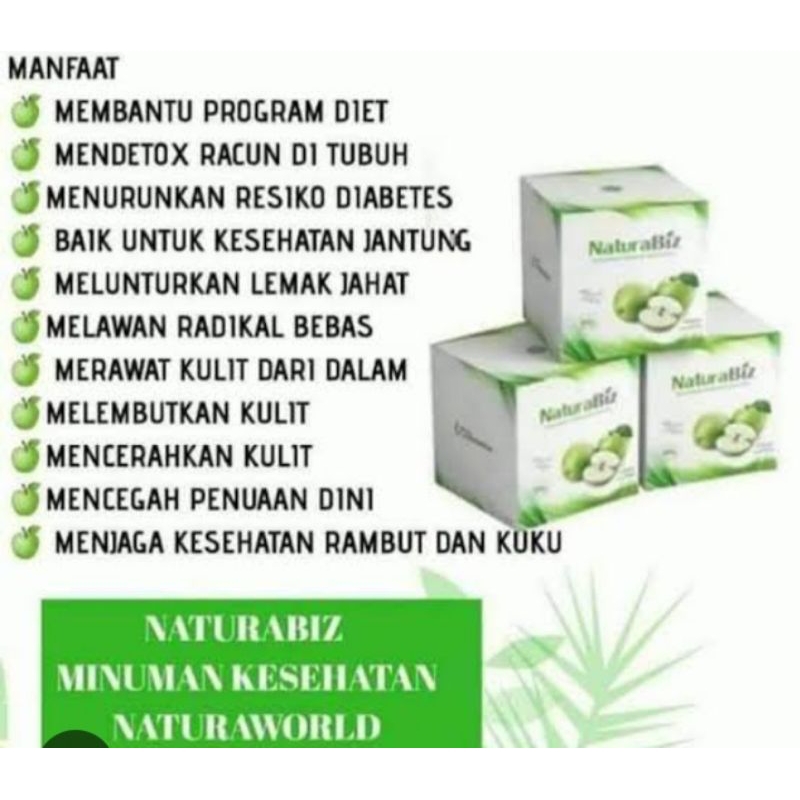 

Naturabiz minuman kesehatan Naturaworld