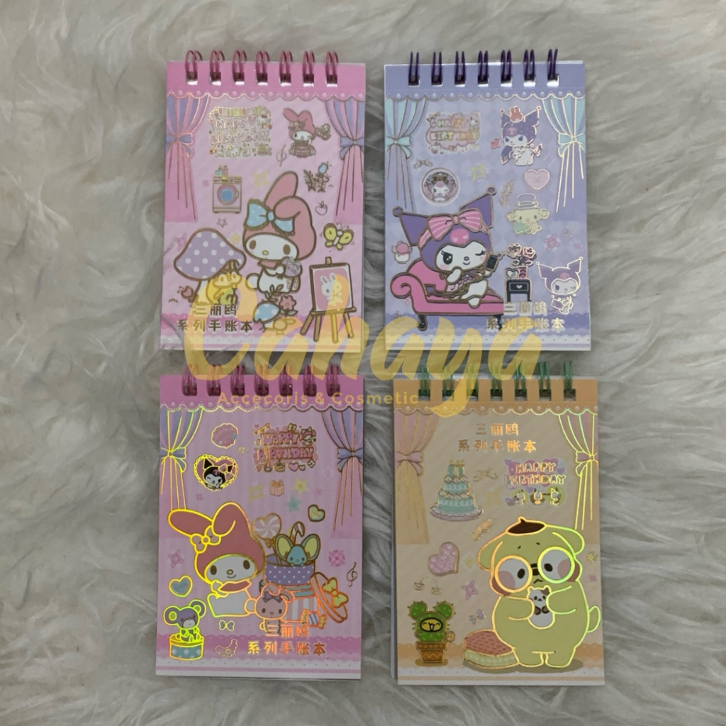 

CAHAYA - Notebook / Pocket Note Sanrio Caracter