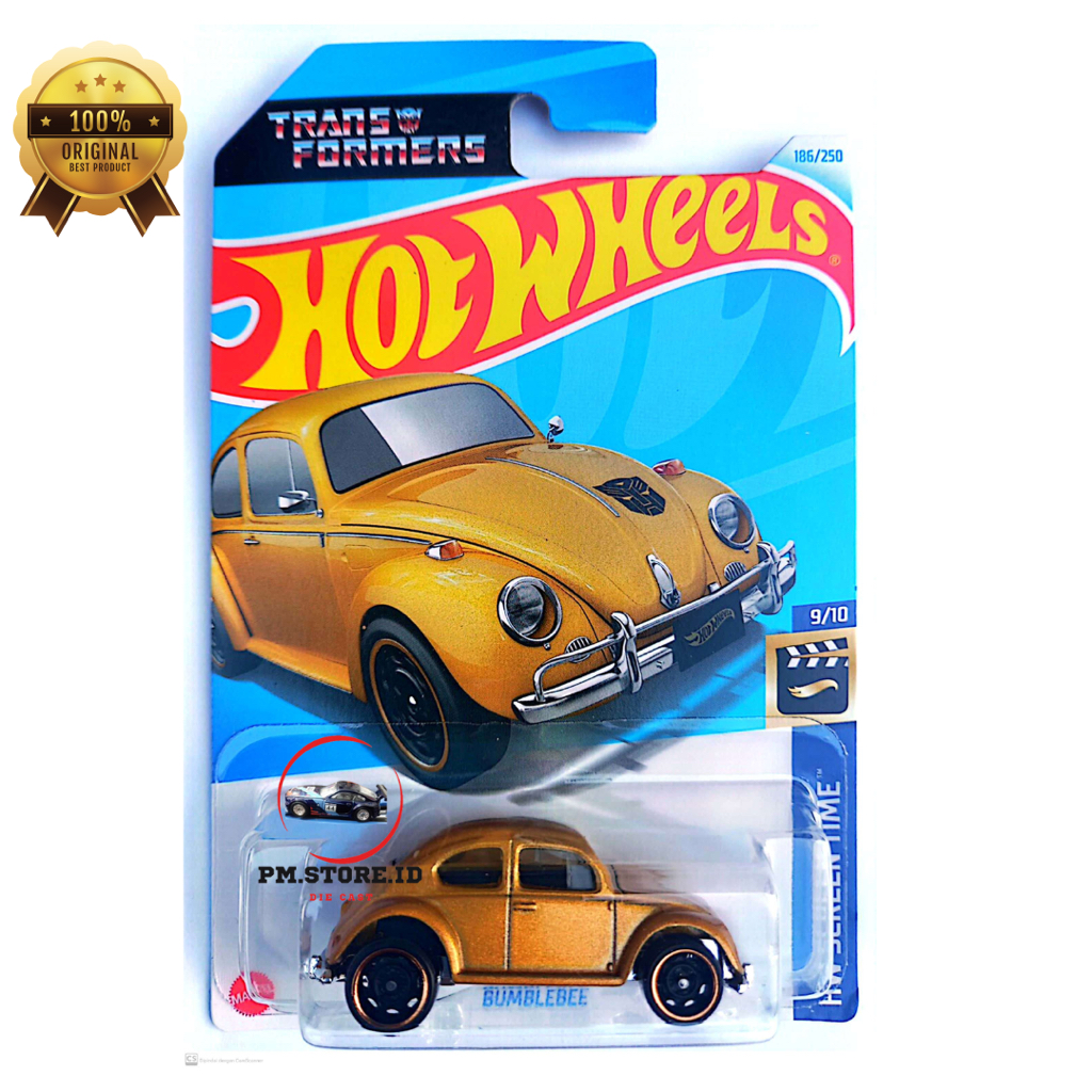 Hot wheels vw bumblebee gold
