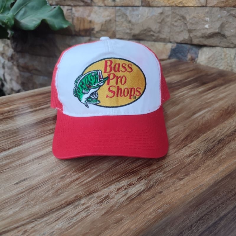 bass pro shops red logo bordir