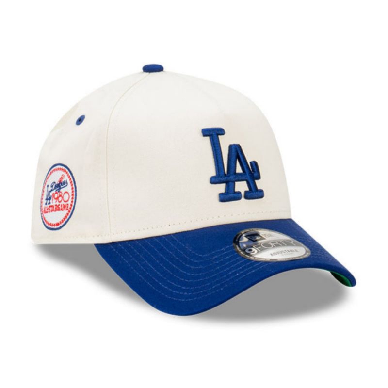 Topi New Era Cap Los Angeles Dodgers Asg Vintage Type A Frame 9Forty Adjustable Original