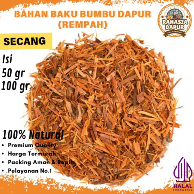 

Bumbu Dapur Bahan (SECANG) Rempah Lengkap Murah Grosir Alami Natural 100% Penyedap Rasa Masakan Halal Premium Quality