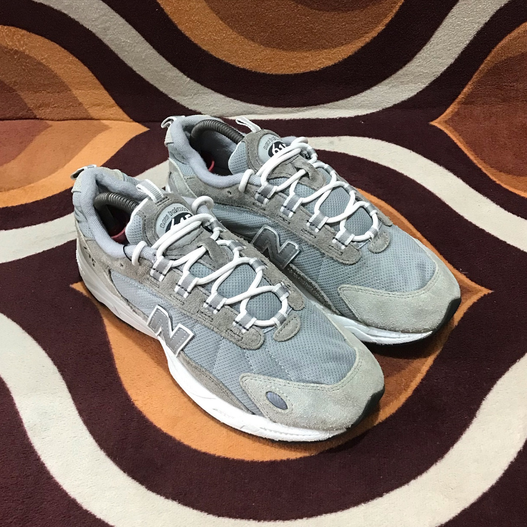 NEW BALANCE 615 Grey (Made in China) Sepatu NB second original UNISEX