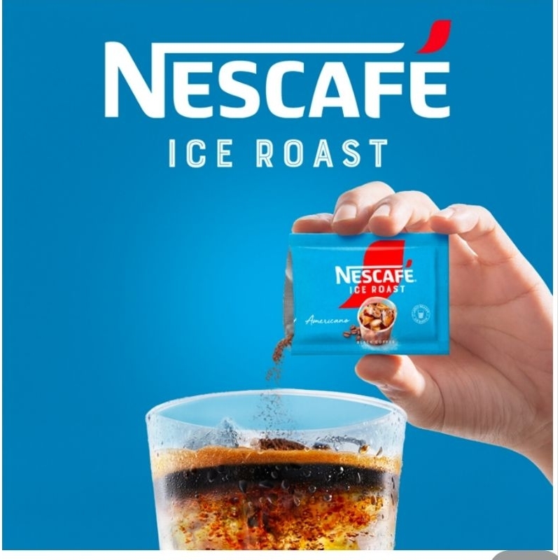 

Nescafe Ice Roast Americano 2gr Kopi Sachet Instan Kemasan 10 Sachet x 2gr