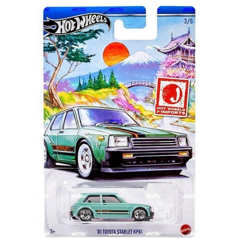 Toyota Starlet Hot Wheels J-Import