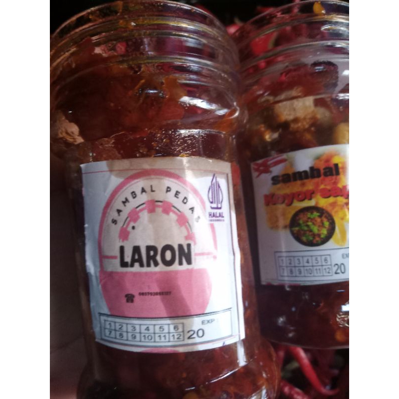 

Sambal laron,sangat lezat di temani nasi