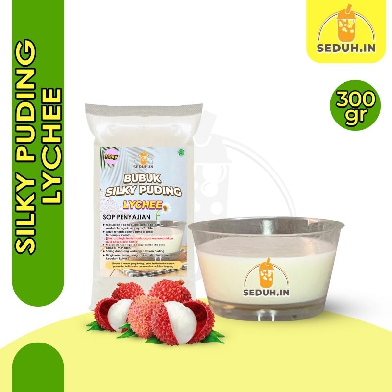 

Lychee Bubuk Silky Pudding 300gr