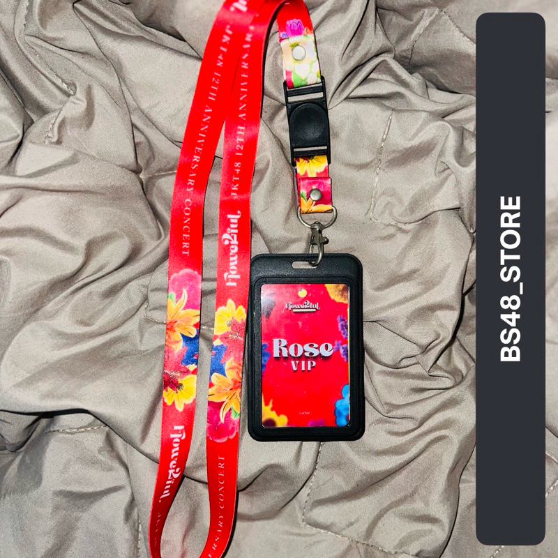 Lanyard Benefit Rose JKT48 Official + PC Flowerful Christy Official