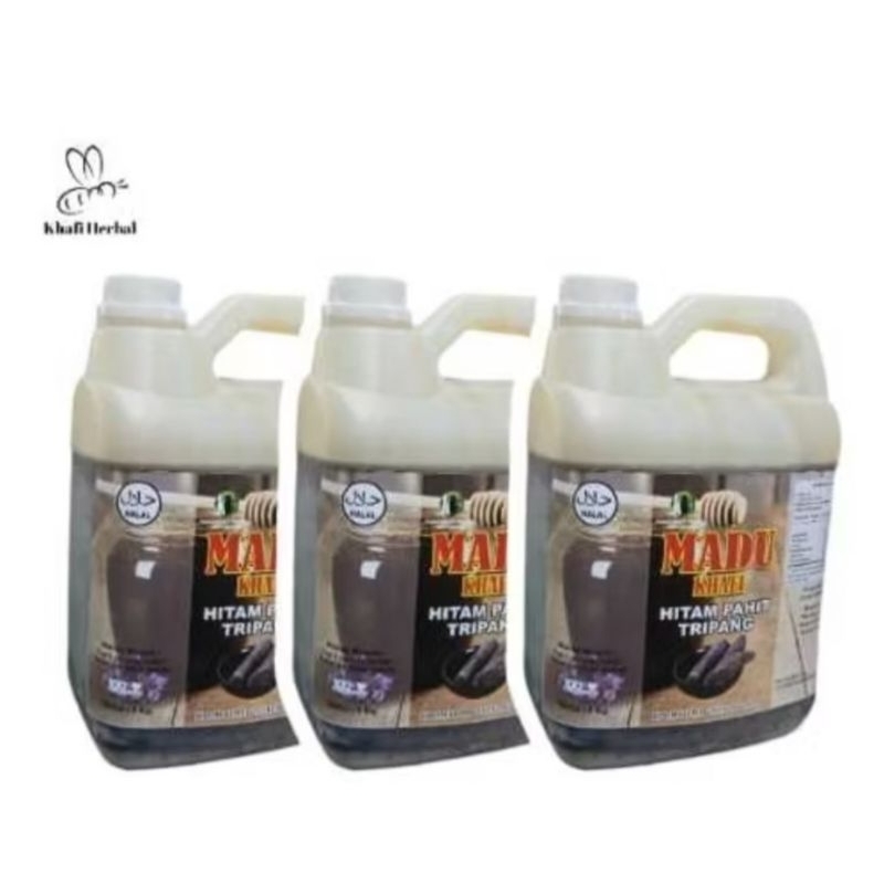 

Madu Hitam Pahit Tripangt Khazanah Khafi 5Kg