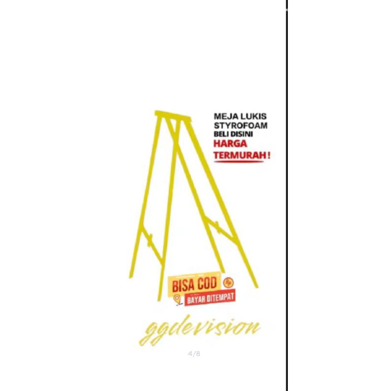 

meja/jagrak stand lukisan styrofoam ank-ank hrga/murah