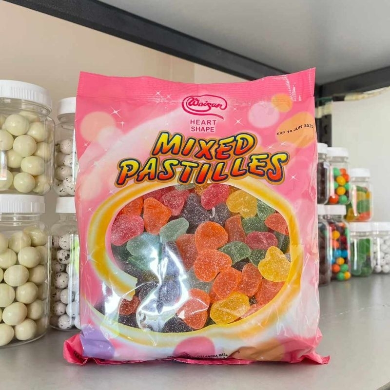 

Permen Jelly Rasa Buah Kenyal Mirip Yupi | Jelly Malaysia Waisun Mix Pastilles Kemasan 50 gr by Malmil Coklat