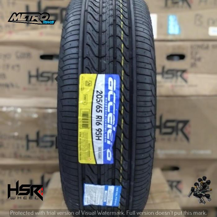 ban tubles standart mobil innova reborn ring 16 205/65 merk accelera ecoplush ukuran 205 65 R16