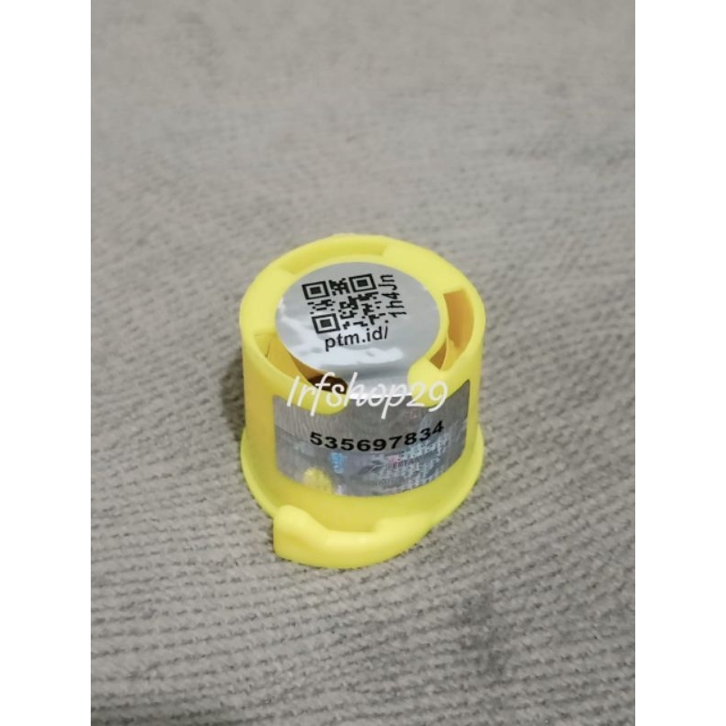 RB Tutup Tabung Gas Segel Plastik 12Kg & 5.5Kg Terbaru (Isi 100 Pcs)