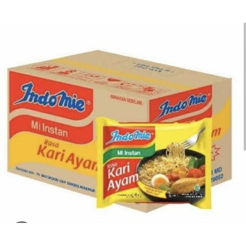 

Indomie Kari Ayam 1 Dus