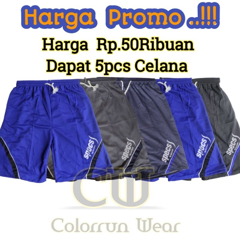 Promo celana specs 50ribuan dapat 5pcs celana kolor santai