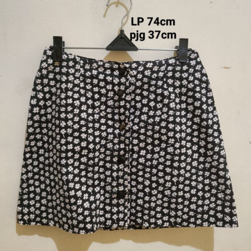 preloved branded original ESPRIT vintage A-line skirt Y2K