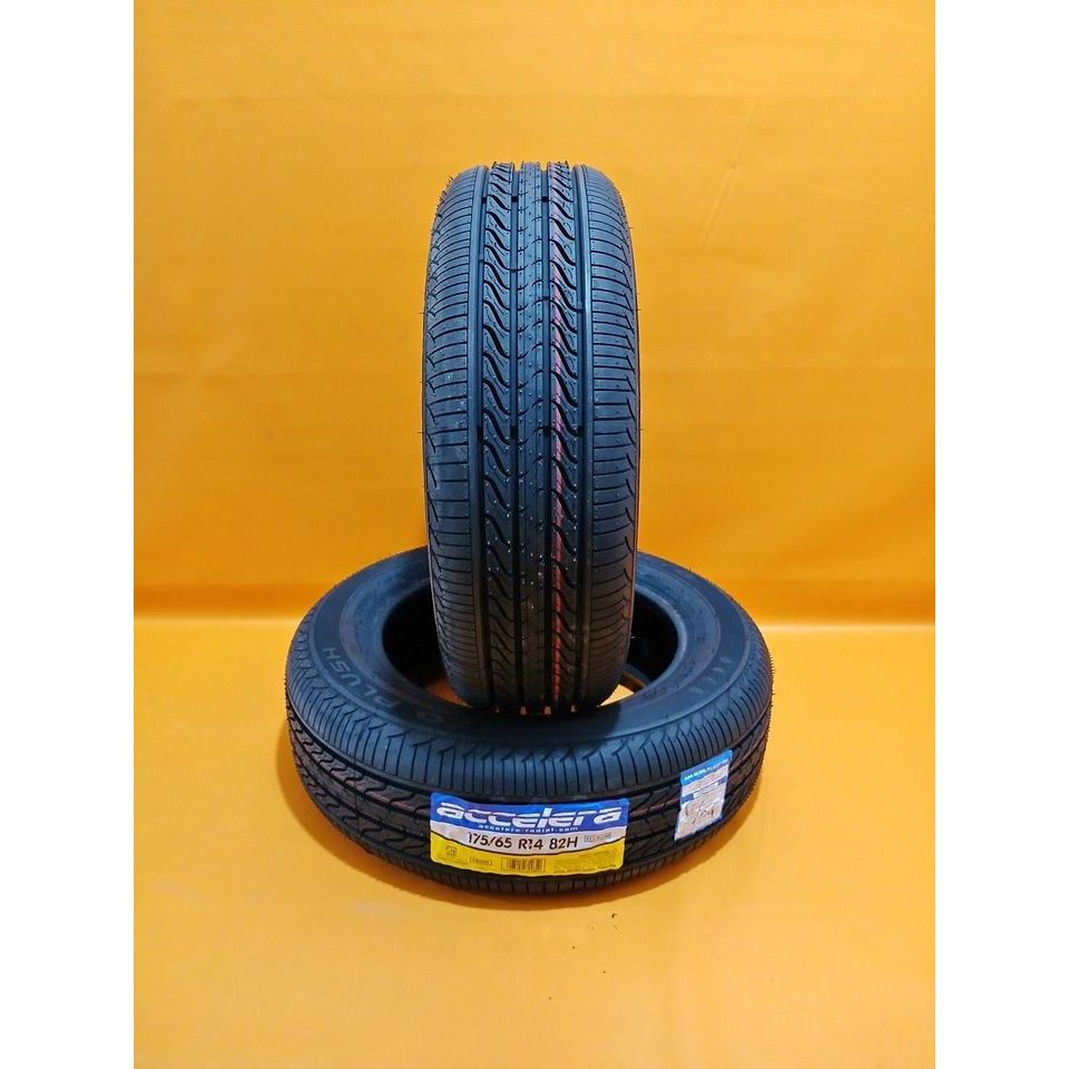 ban mobil standart agya brio sigra ukuran 175/65 R14 accelera ecoplush
