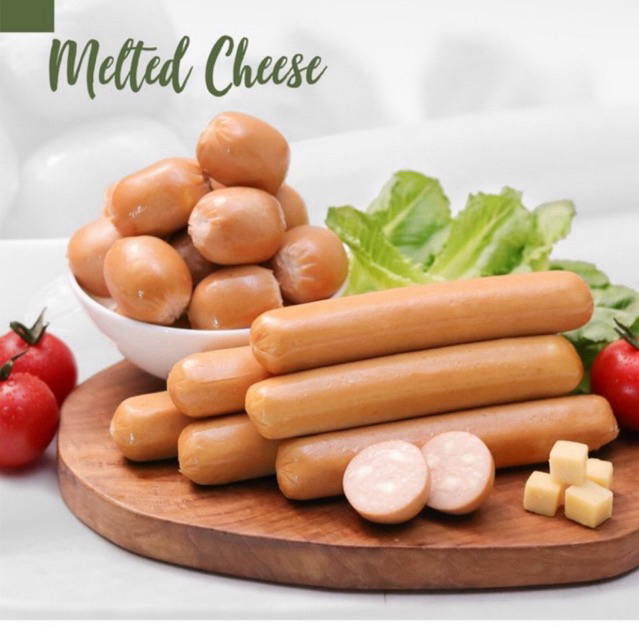 7Bite Sausage - Sosis Ayam Premium - Melted Cheese