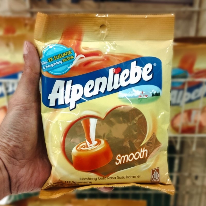 

permen alpenliebe smooth 112.5g