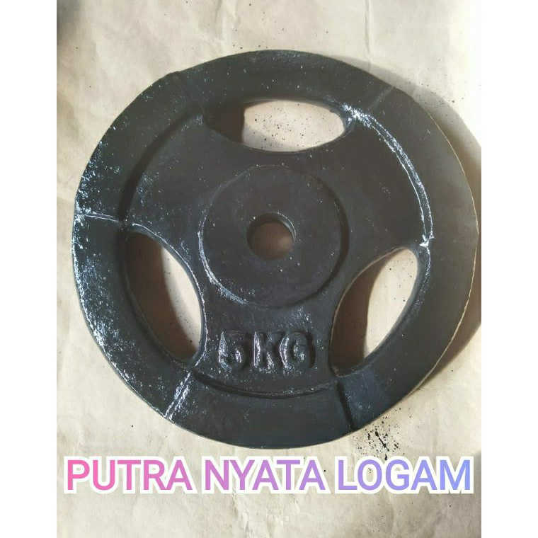 Update Terbaru Plate Barbell Dumbell 5kg BAHAN BESI