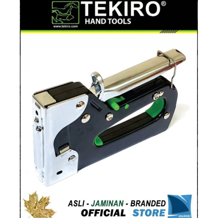 

Borong Sekarang Stapler Tembak Tekiro 3 in 1 Gun Tacker Tekiro 3in1