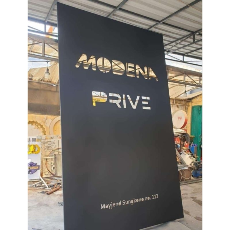 HURUF TIMBUL / REKLAME / PAPAN NAMA / NEON BOX / LED / AKRILIK / STAINLESS / PYLON SIGN / TOTEM SIGN