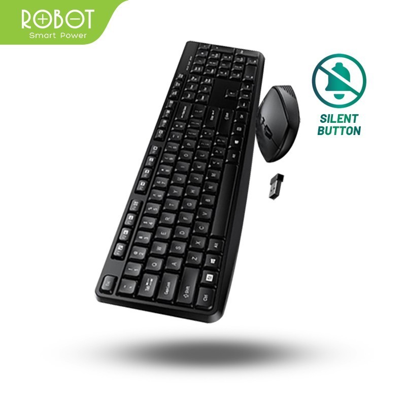 Robot KM3100 Wireless Keyboard Mouse Combo - KM3100
